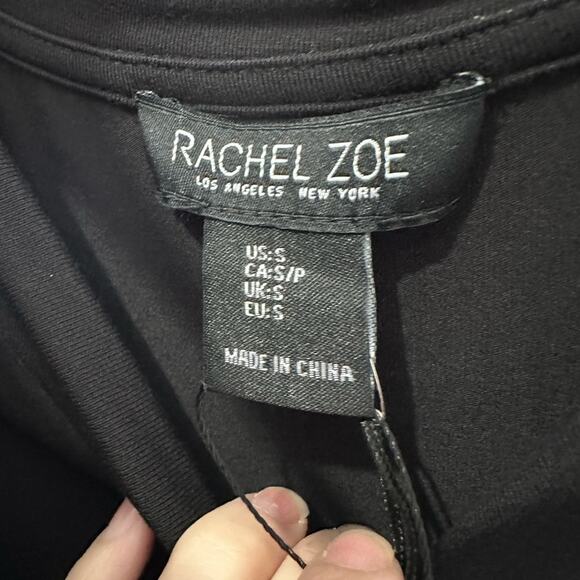 NWT RACHEL ZOE Crew Neck Short Sleeve Sequin Blouse, Small - Picture 5 of 7